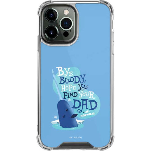 Elf Mr. Narwhal Farewell iPhone 13 Pro Max Clear Case